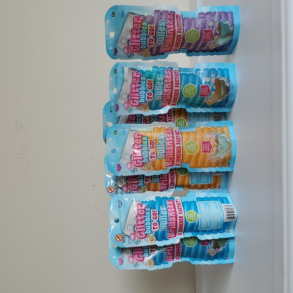 GLITTER BUBBLES TO GO